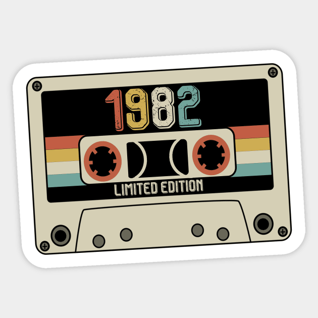 1982 - Limited Edition - Vintage Style Sticker by Debbie Art